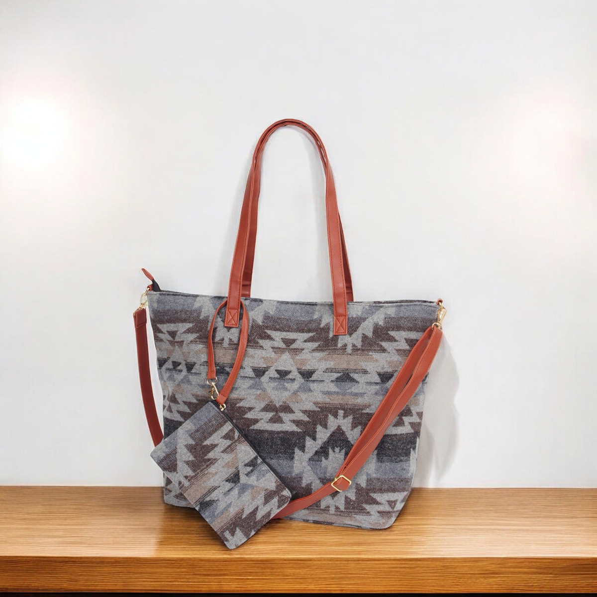 Grey tote Bag-2