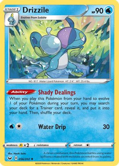 Drizzile (056) 56/202 - SWSH01 Sword & Shield Base Set Reverse Holofoil-1