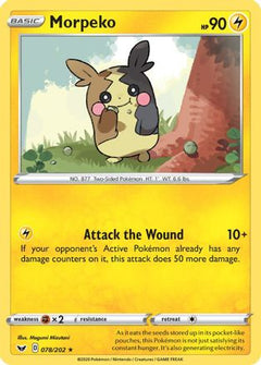 Morpeko 78/202 - SWSH01 Sword & Shield Base Set-1