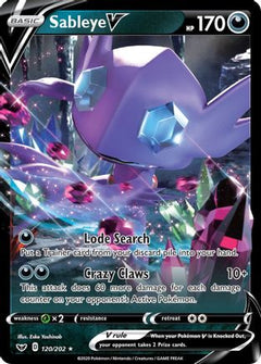 Sableye V 120/202 - SWSH01 Sword & Shield Base Set Holofoil-1