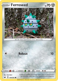 Ferroseed 130/202 - SWSH01 Sword & Shield Base Set Reverse Holofoil-1