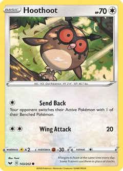 Hoothoot 143/202 - SWSH01 Sword & Shield Base Set-1