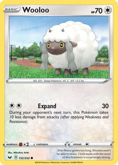 Wooloo (152) 152/202 - SWSH01 Sword & Shield Base Set-1