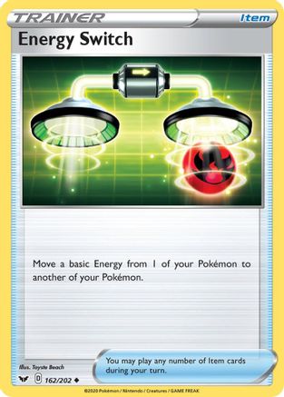 Energy Switch 162/202 - SWSH01 Sword & Shield Base Set Reverse Holofoil-1