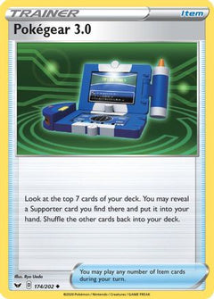 Pokegear 3.0 174/202 - SWSH01 Sword & Shield Base Set-1