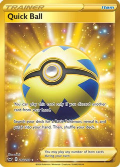 Quick Ball (Secret) 216/202 - SWSH01 Sword & Shield Base Set Holofoil-1