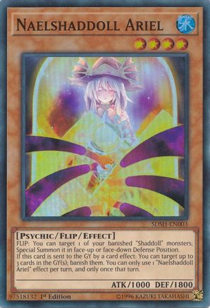 Naelshaddoll Ariel (SDSH-EN003) - Structure Deck: Shaddoll Showdown Unlimited-1