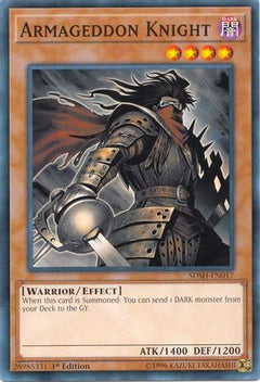 Armageddon Knight (SDSH-EN017) - Structure Deck: Shaddoll Showdown 1st Edition-1