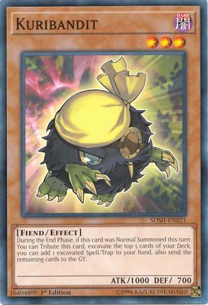 Kuribandit (SDSH-EN021) - Structure Deck: Shaddoll Showdown 1st Edition-1