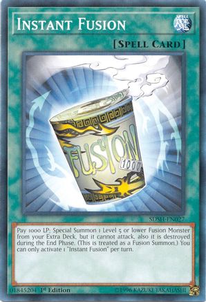 Instant Fusion (SDSH-EN027) - Structure Deck: Shaddoll Showdown 1st Edition-1