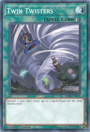 Twin Twisters (SDSH-EN032) - Structure Deck: Shaddoll Showdown 1st Edition-1