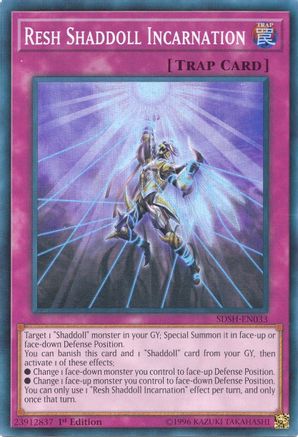 Resh Shaddoll Incarnation (SDSH-EN033) - Structure Deck: Shaddoll Showdown Unlimited-1