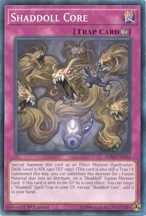 Shaddoll Core (SDSH-EN034) - Structure Deck: Shaddoll Showdown 1st Edition-1