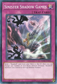 Sinister Shadow Games (SDSH-EN035) - Structure Deck: Shaddoll Showdown Unlimited-1