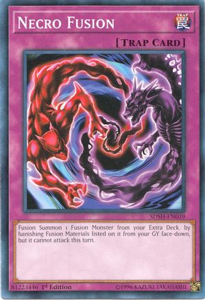 Necro Fusion (SDSH-EN039) - Structure Deck: Shaddoll Showdown 1st Edition-1