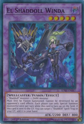 El Shaddoll Winda (SDSH-EN047) - Structure Deck: Shaddoll Showdown Unlimited-1