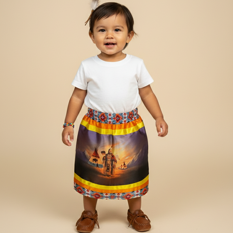 infants Spirit Ground Ribbon Skirt-3