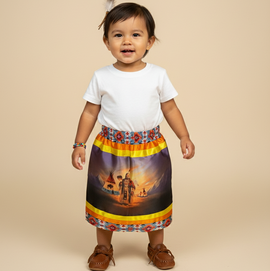 infants Spirit Ground Ribbon Skirt-3