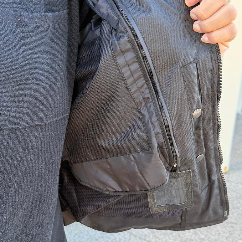 Open Road Men's Reflective Skull Cordura Motorcycle Jacket-9