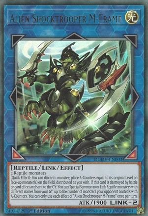Alien Shocktrooper M-Frame (DUOV-EN003) - Duel Overload 1st Edition-1