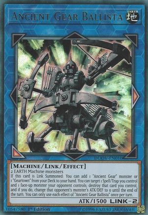 Ancient Gear Ballista (DUOV-EN010) - Duel Overload 1st Edition-1