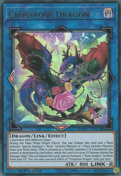 Crossrose Dragon (DUOV-EN015) - Duel Overload 1st Edition-1