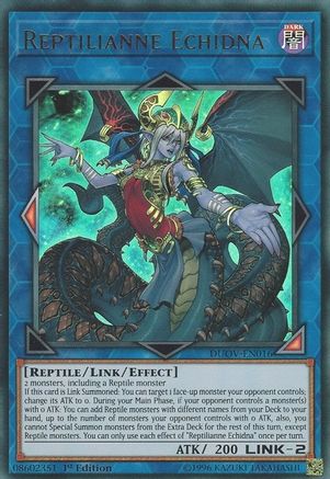 Reptilianne Echidna (DUOV-EN016) - Duel Overload 1st Edition-1