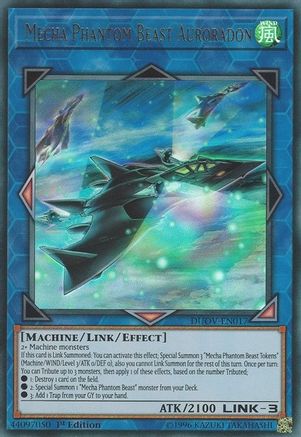 Mecha Phantom Beast Auroradon (DUOV-EN017) - Duel Overload 1st Edition-1