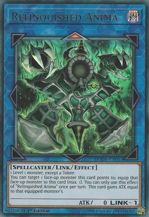 Relinquished Anima (DUOV-EN053) - Duel Overload 1st Edition-1