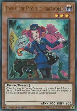 Tour Guide From the Underworld (DUOV-EN057) - Duel Overload 1st Edition-1