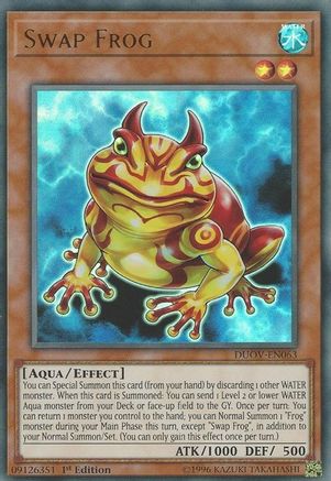 Swap Frog (DUOV-EN063) - Duel Overload 1st Edition-1