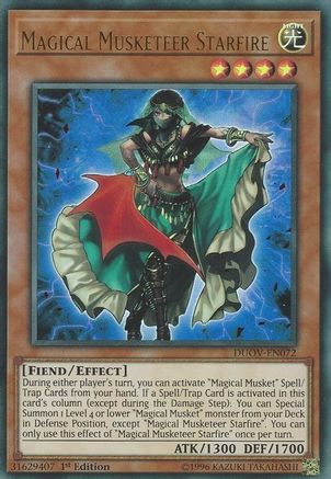 Magical Musketeer Starfire (DUOV-EN072) - Duel Overload 1st Edition-1