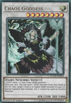 Chaos Goddess (DUOV-EN079) - Duel Overload 1st Edition-1
