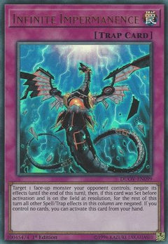 Infinite Impermanence (DUOV-EN099) - Duel Overload 1st Edition-1