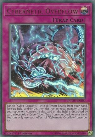 Cybernetic Overflow (DUOV-EN100) - Duel Overload 1st Edition-1