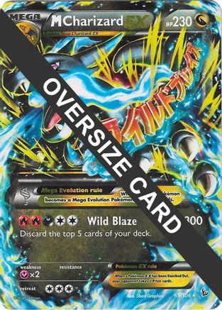 M Charizard EX - 69/106 (Form X) - Jumbo Cards Holofoil-1