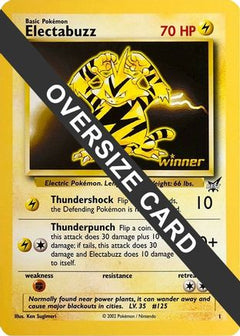 Electabuzz - 1 (Best of Game 1 Promo) - Jumbo Cards-1
