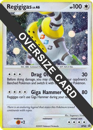 Regigigas - DP40 - Jumbo Cards Holofoil-1