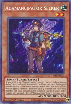 Adamancipator Seeker (SESL-EN001) - Secret Slayers 1st Edition-1