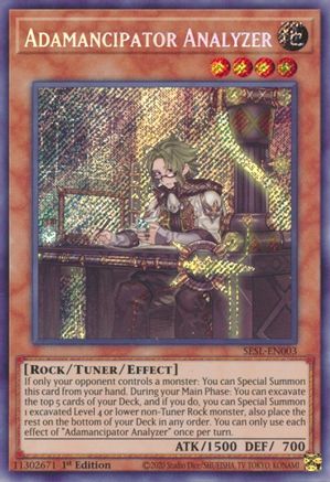 Adamancipator Analyzer (SESL-EN003) - Secret Slayers 1st Edition-1