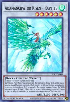 Adamancipator Risen - Raptite (SESL-EN008) - Secret Slayers 1st Edition-1