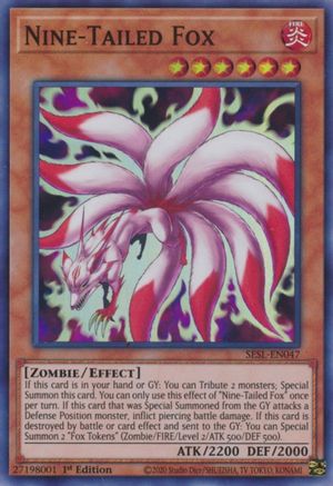 Nine-Tailed Fox (SESL-EN047) - Secret Slayers 1st Edition-1