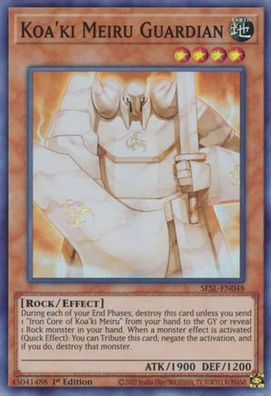 Koa'ki Meiru Guardian (SESL-EN048) - Secret Slayers 1st Edition-1