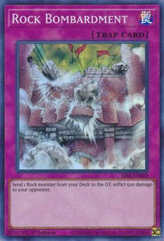 Rock Bombardment (SESL-EN058) - Secret Slayers 1st Edition-1