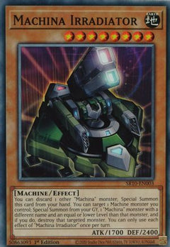 Machina Irradiator (SR10-EN003) - Structure Deck: Mechanized Madness 1st Edition-1