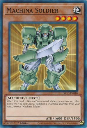 Machina Soldier (SR10-EN010) - Structure Deck: Mechanized Madness 1st Edition-1