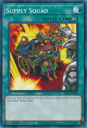 Supply Squad (SR10-EN033) - Structure Deck: Mechanized Madness 1st Edition-1