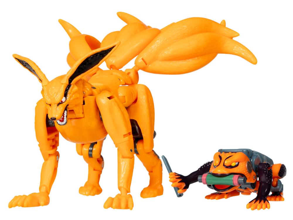Transformers Collaborative Naruto: Shippuden x Transformers Kurama & Gamakichi Figure Set-2