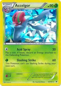 Accelgor - 12/101 (Cracked Ice Holo) - Deck Exclusives Holofoil-1