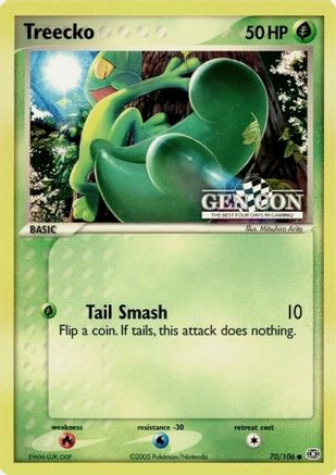 Treecko - 70/106 (GEN CON) 70 - Miscellaneous Cards & Products-1